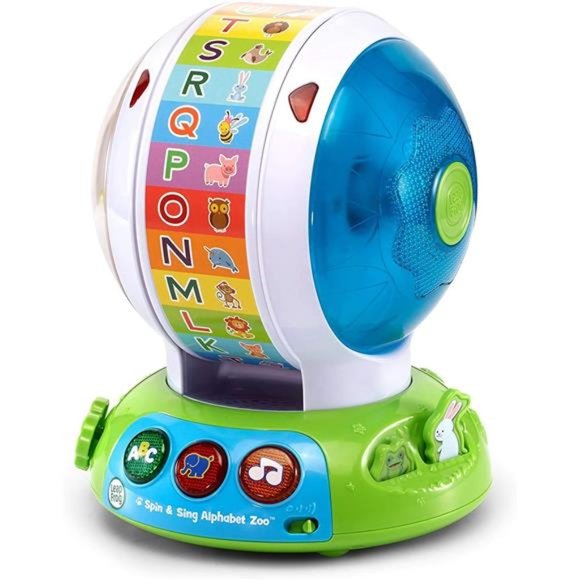 LeapFrog Spin and Sing Alphabet Zoo for ages 6 months to 36 months, Blue - Picture 12 of 16